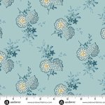 Beach House – Quilting Cotton Fabric – Floral Toss – Light Blue