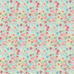 Rosy Cheeks – Quilting Cotton Fabric – Hello – Blue
