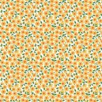 Flower Market – Quilting Cotton Fabric – Forget Me Knots – Yellow