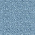 Middleboro Road – Quilting Cotton Fabric – Painterly Flower – Blue
