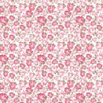 Rosy Cheeks – Quilting Cotton Fabric – Greetings – Pink