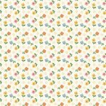 Flower Market – Quilting Cotton Fabric – Sugar Petals – Yellow