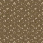 Lavender and Lace – Quilting Cotton Fabric – Foulard – Brown