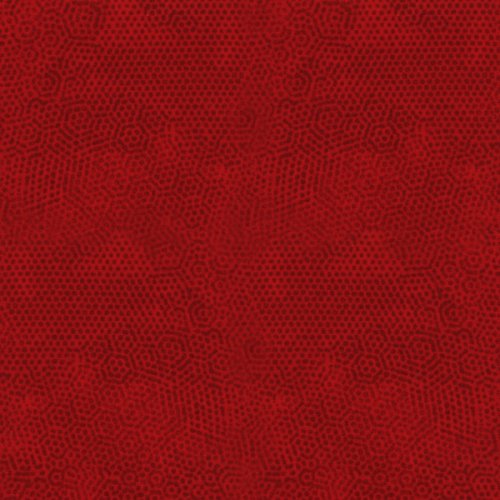 Dimples - Quilting Cotton Fabric - Fire Engine