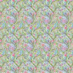 Full Moon Forest II – Quilting Cotton Fabric – Branch Manager – Teal