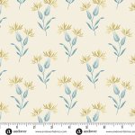 Beach House – Quilting Cotton Fabric – Sprig – Cream