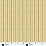 Beach House – Quilting Cotton Fabric – Fine Stripe – Yellow