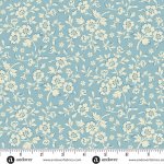 Beach House – Quilting Cotton Fabric – Small Floral – Light Blue