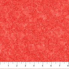 Luminous - Quilting Cotton Fabric - Poppy