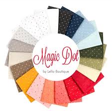 Magic Dot - Quilting Cotton Fabric - Magic Dot Basics - Cream