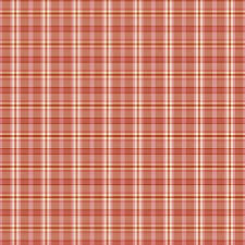 A Spoonful of Sugar - Quilting Cotton Fabric - Plaid Poppins - Apricot
