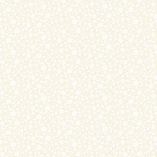 Heartland – Quilting Cotton – Hearts and Flowers – Cream on Cream