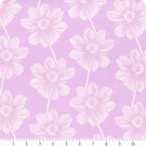 Indelible – Quilting Cotton – Anemone – Lilac