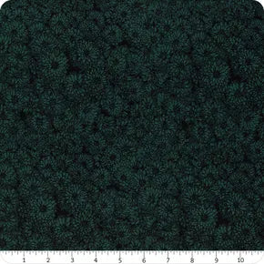 Indelible – Quilting Cotton – Mums – Seaweed