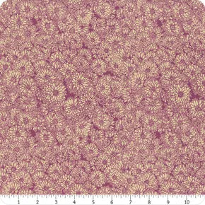 Indelible – Quilting Cotton – Mums – Mauve