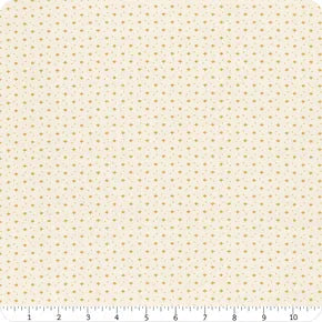 Ivy Reese – Quilting Cotton Fabric – Ditsy - Cloud