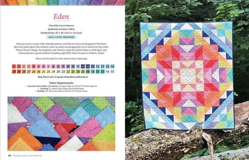Sarah Thomas – Book – Rainbow Quilt Color Method