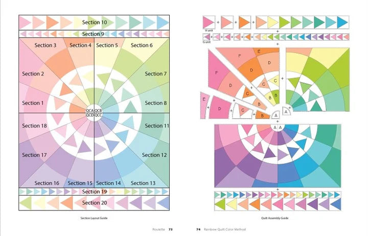 Sarah Thomas – Book – Rainbow Quilt Color Method