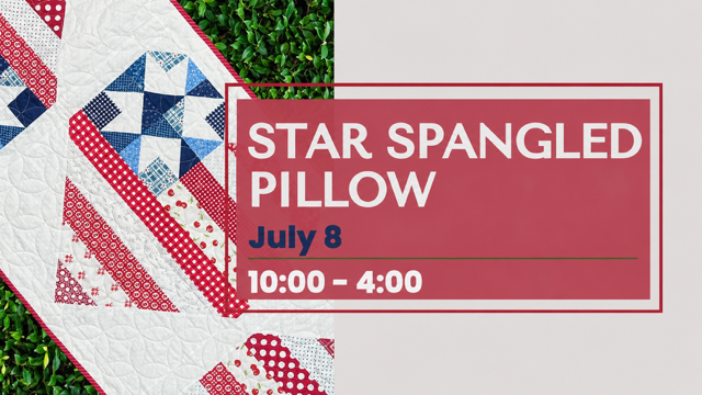Star Spangled Pillow