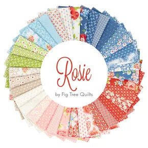 Rosie - Cotton Fabric - Rosie Precuts - Mini Charm