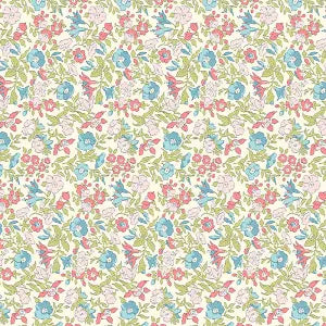 Everlasting - Liberty - Quilting Cotton Fabric - Mamie Flower - B