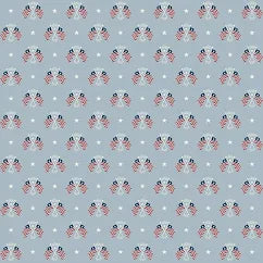 Independence - Quilting Cotton - Old Glory - Blue