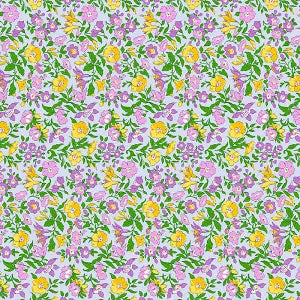Everlasting - Liberty - Quilting Cotton Fabric - Mamie Flower - A