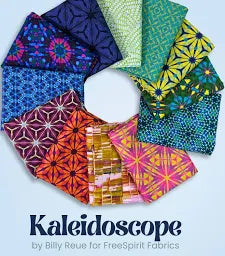 Kaleidoscope - Quilting Cotton Fabric - Supernova - Purple