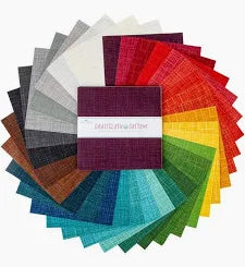 Grasscloth Cotton - Quilting Cotton Fabric - Soft Gray
