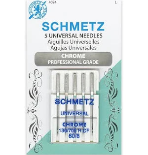 Sewing machine Needles - Schmetz Universal Chrome Needles  - SZ 60/8