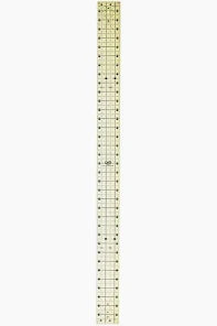Non-Slip Ruler - Quilters Select Non-Slip Ruler - 2.5 inches x 36 inches