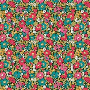 Everlasting - Liberty - Quilting Cotton Fabric - Cosmos Song - A