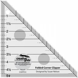 Creative Grids - Non-Slip Ruler - Folded Corner Clipper