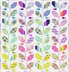 Quilt Kit - Floral Reef - Marine Meadow